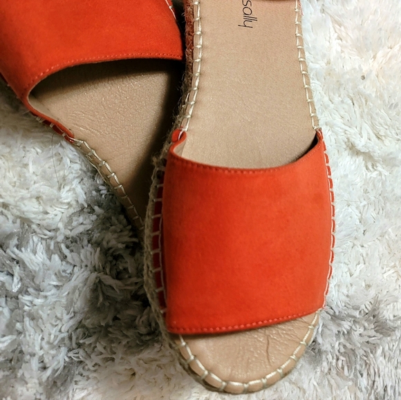 Long Tall Sally Open Toe Espadrilles - Picture 3 of 9